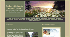Desktop Screenshot of lapaz-grahams.com